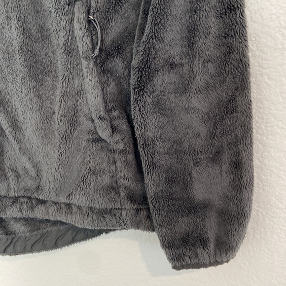 North Face Osito Full Zip Fleece Jacket Gray - Picture 5 of 16